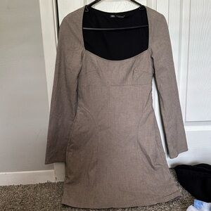 Zara long sleeve dress